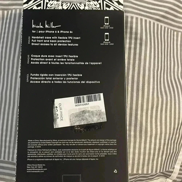 🆕 Two Nicole Miller IPhone 6 and 6s Cases - Picture 6 of 6